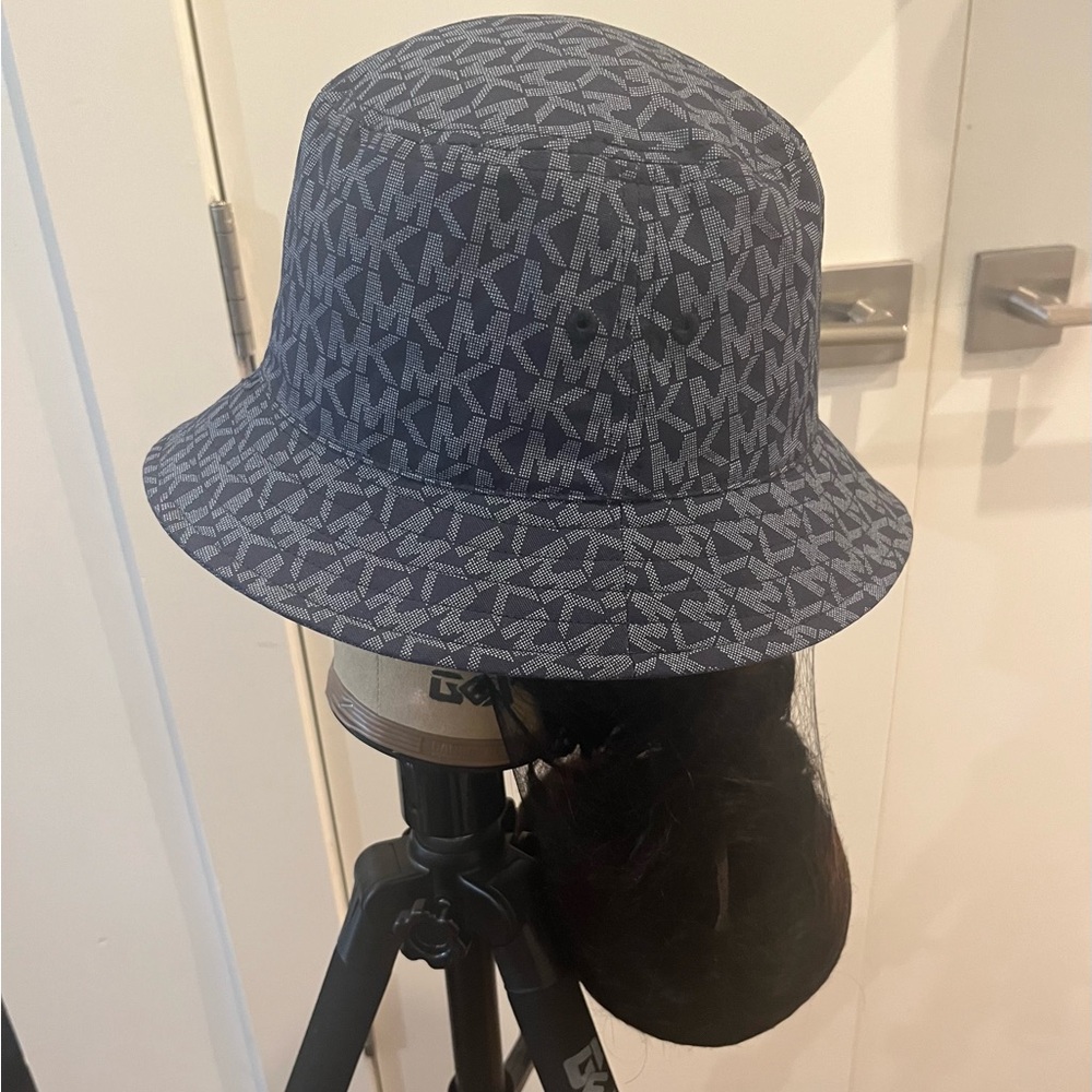 Michael Kors Navy Blue Denim Bucket Hat